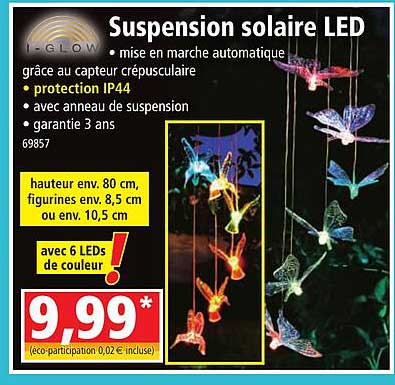 suspension solaire led i-glow