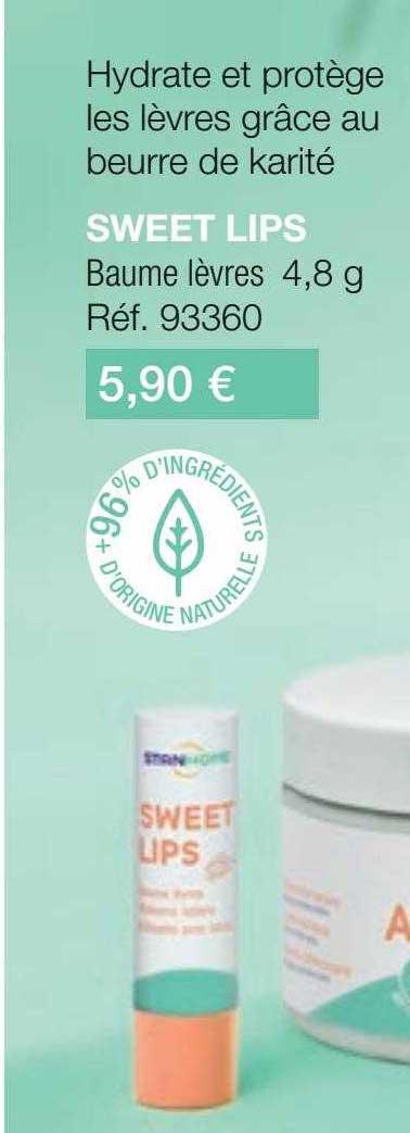 sweet lips baume lèvres