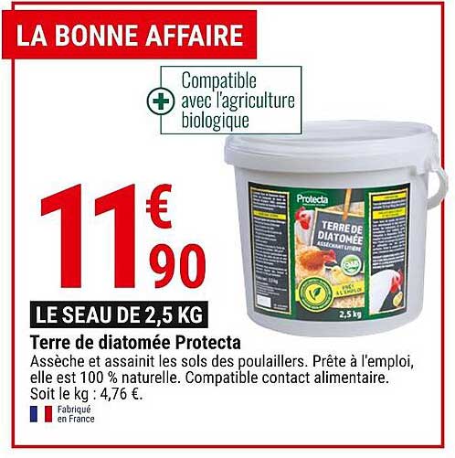 terre de diatomée protecta