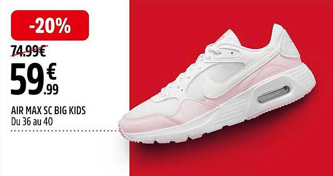 air max sc big kids