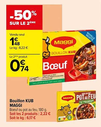 Bouillon Kub Maggi