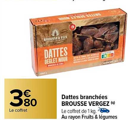 dattes branchées brousse vergez