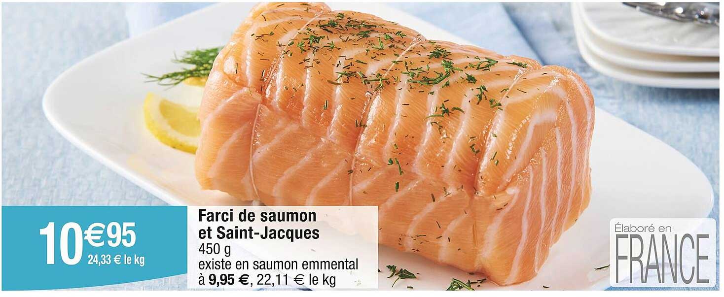 farci de saumon et saint-jacques