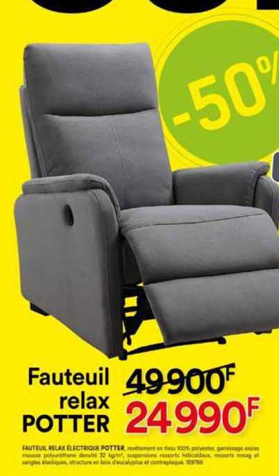 fauteuil relax potter