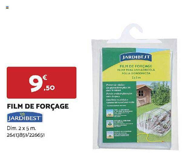 film de forçage jardibest