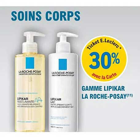 Gamme Lipikar La Roche-posay