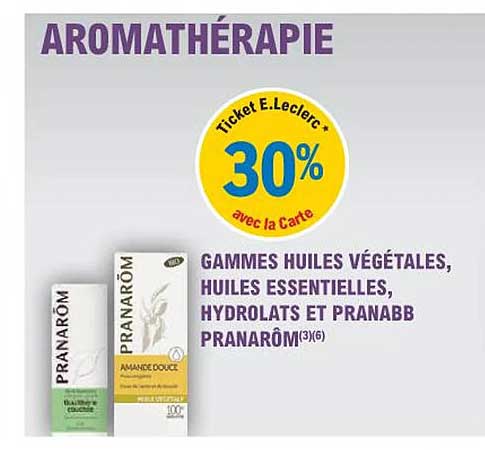 gammes huiles végétales, huiles essentielles, hydrolats et pranabb pranarôm