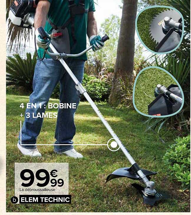la débroussailleuse elem technic