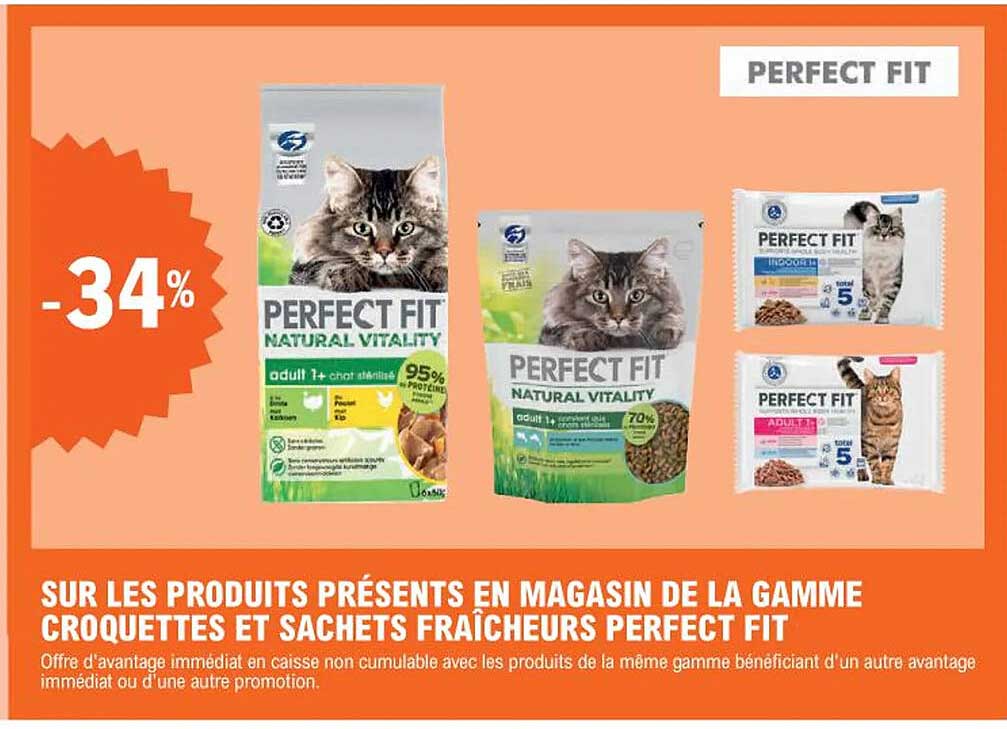 La Gamme Croquettes Et Sachets Fraîcheurs Perfect Fit