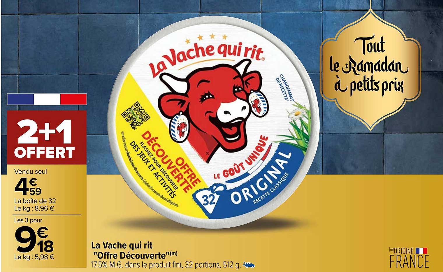 la vache qui rit "offre découverte"