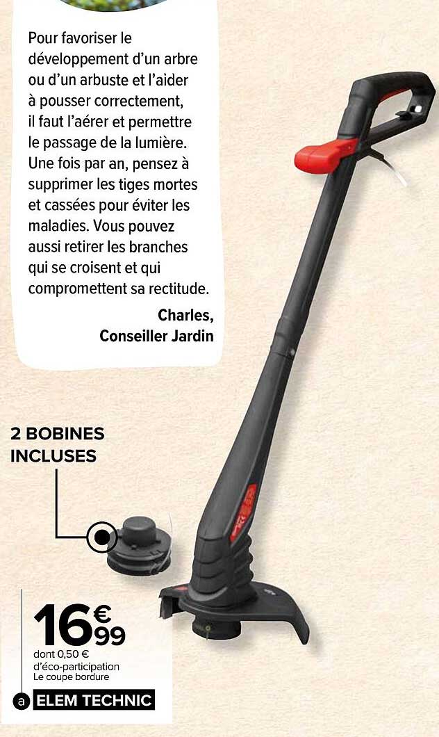 le coupe bordure elem technic