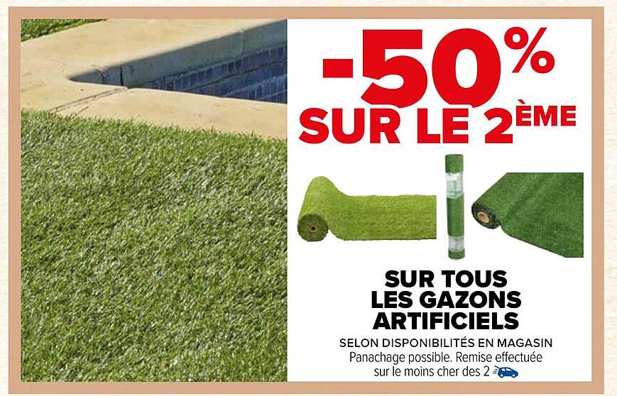 les gazons artificiels