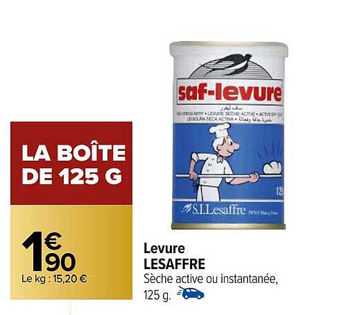 levure lasaffre