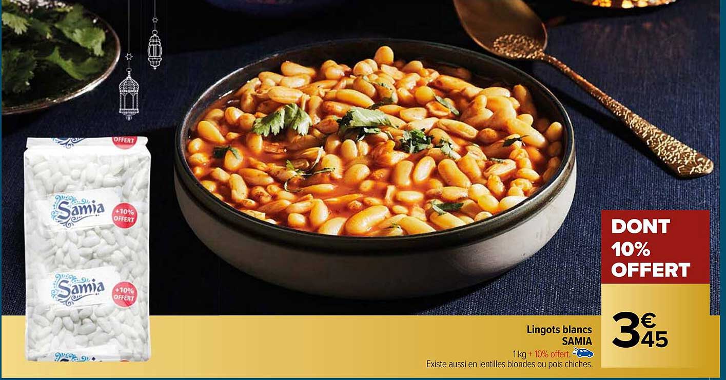 lingots blancs samia