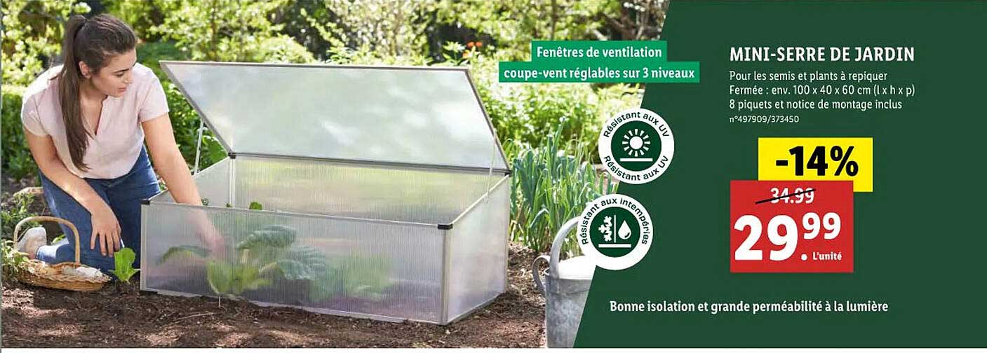 Mini-serre De Jardin