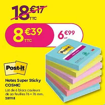 notes super sticky cosmic post-it