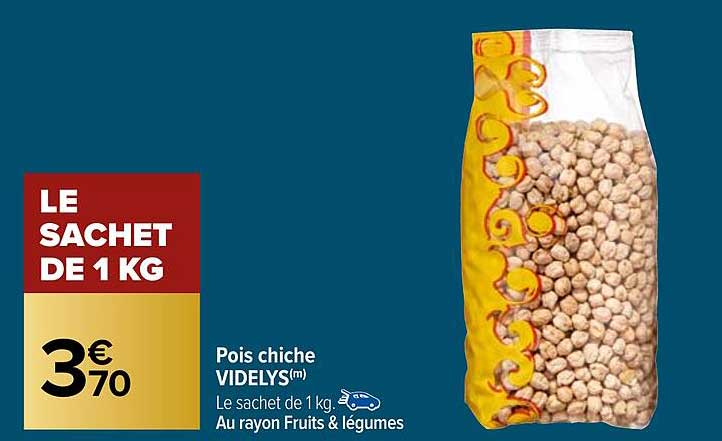 pois chiche videlys