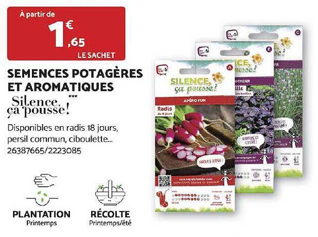 semences potagères et aromatiques