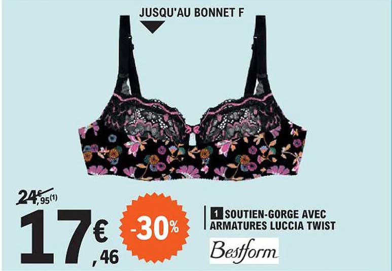 soutien-gorge avec armatures luccia twist
