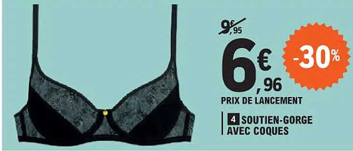 soutien-gorge avec coques