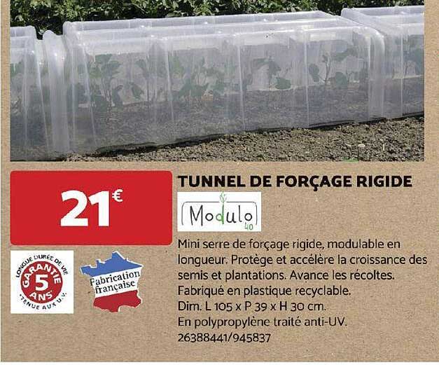 tunnel de forçage rigide