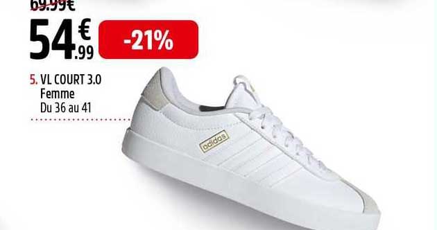 vl court 3.0 femme adidas