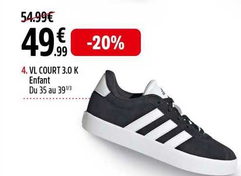 vl court 3.0 k enfant