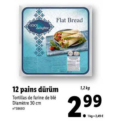 12 pains dürüm 100 delights