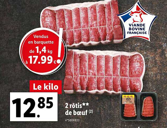 2 Rôtis De Bœuf