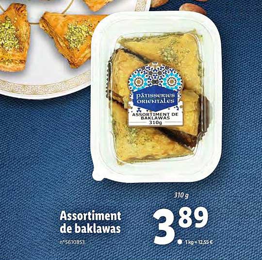 Assortiment De Baklawas