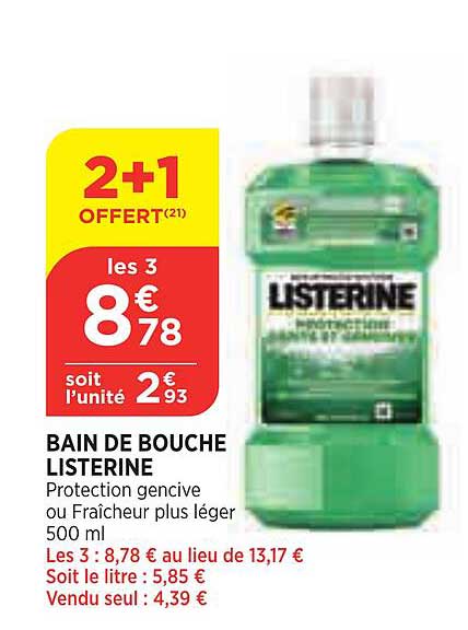 Bain De Bouche Listerine