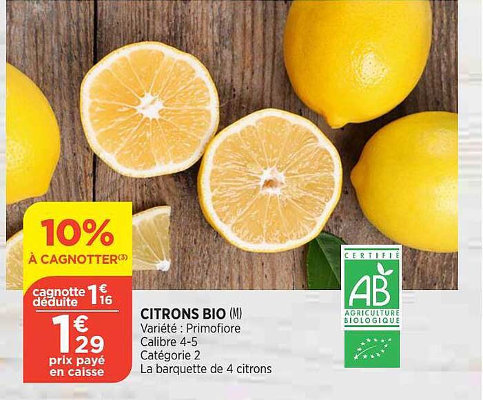 Citrons Bio Primofiore