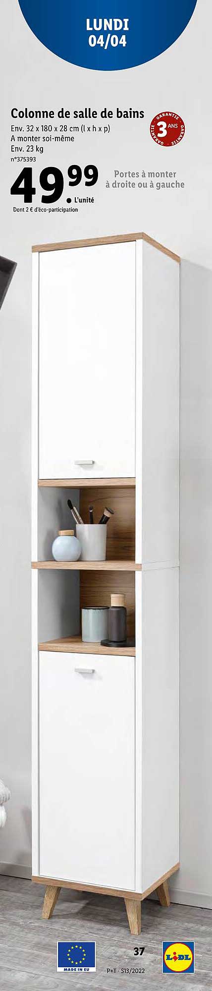 Colonne De Salle De Bains