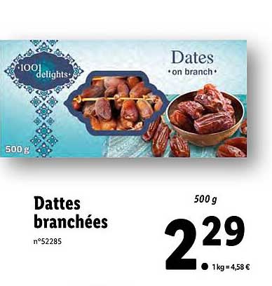 dattes branchées 100 delights