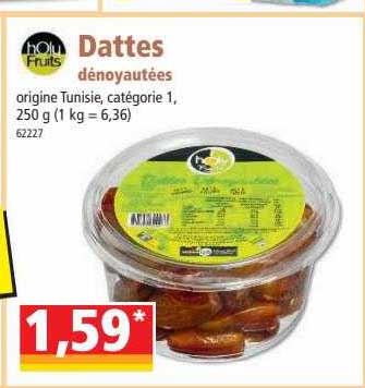 dattes dénoyautées holy fruits