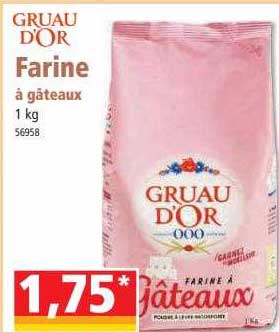 Farine à Gâteaux Gruau D'or