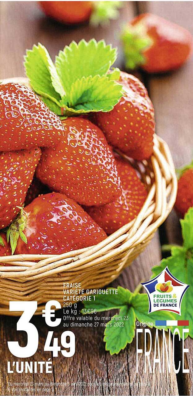fraise gariguette