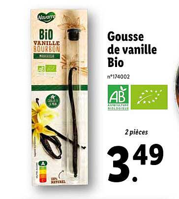 gousse de vanille bio