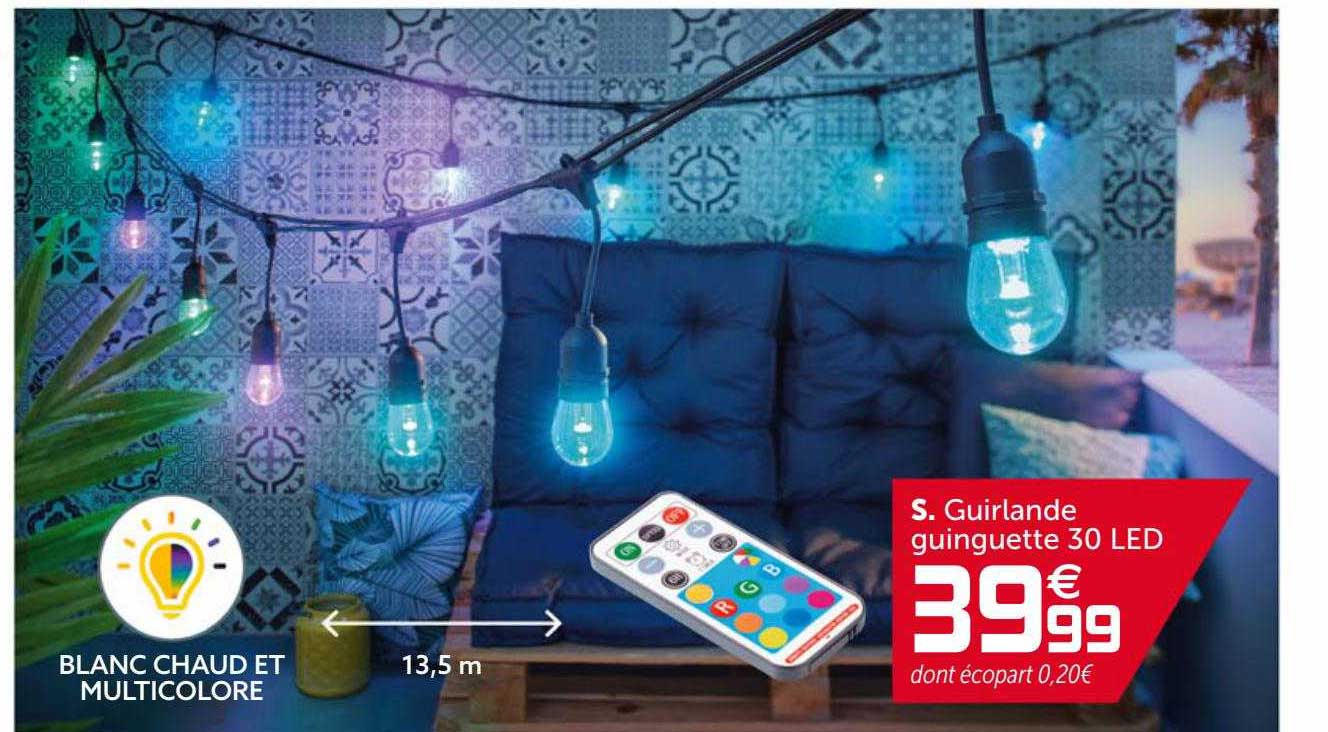 Guirlande Guinguette 30 Led