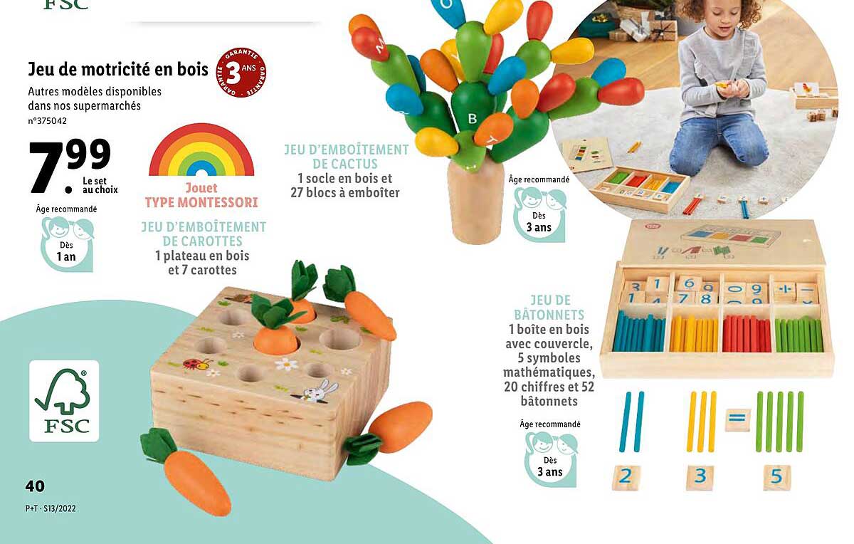 Jeu De Motricité En Bois