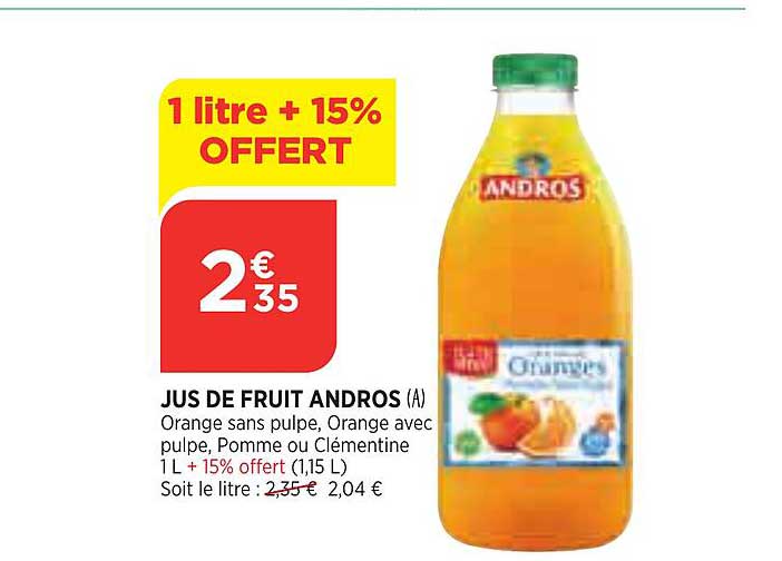 Jus De Fruit Andros