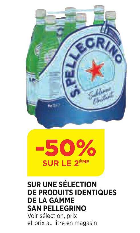 la gamme san pellegrino