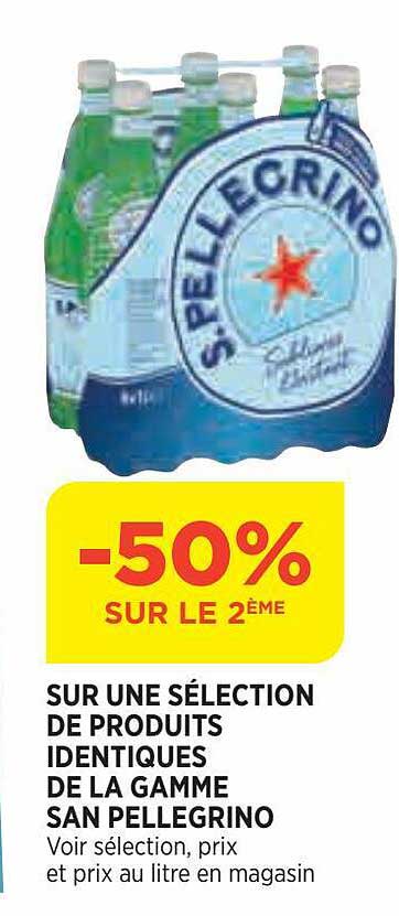 la gamme san pellegrino