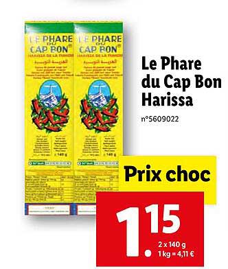 le phare du cap bon harissa