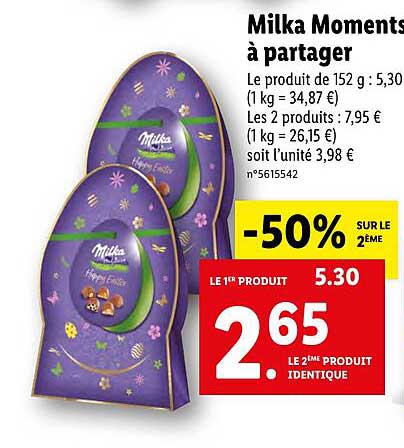 milka moments à partager