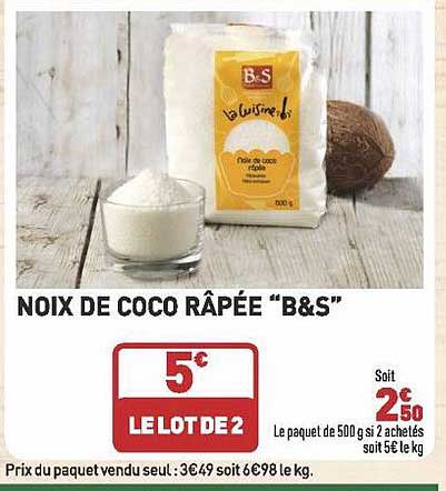 Noix De Coco Râpée "b&s"