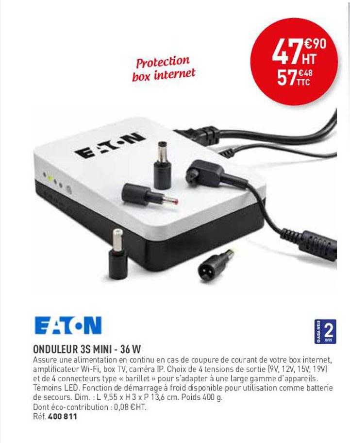 onduleur 3s mini - 36w etn