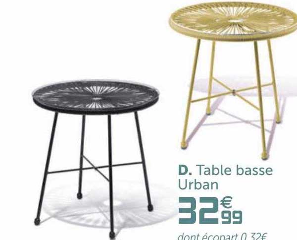 Table Basse Urban