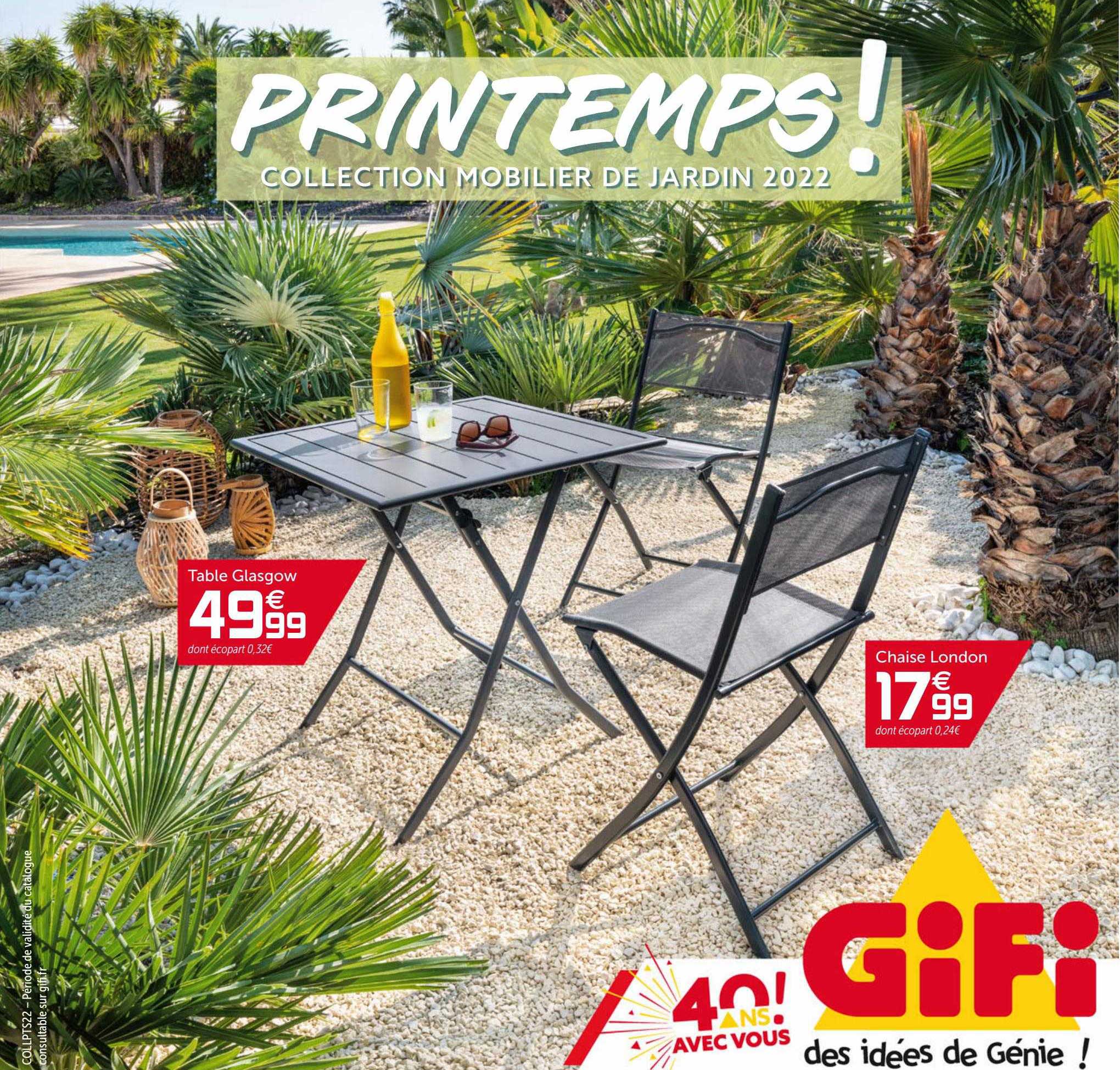 Table Glasgow, Chaise London