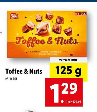toffee & nuts